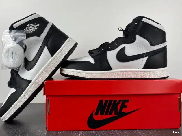One Kick White High Black 85 (2023) Retro Jordan BQ4422-001 1 0613